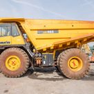 2024 Komatsu HD465-7EO Rigid Dump Truck Left Side View