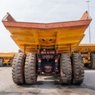 2024 Komatsu HD465-7EO Rigid Dump Truck Rear View