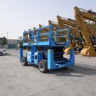 Sinoboom 1323RD Rough Terrain Scissor Lift Rear Left View