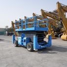 Sinoboom 1623RD Rough Terrain Scissor Lift Rear Left View