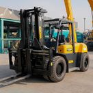 Socma HNF-100 Diesel Forklift Front Left View