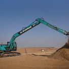 22-ton Excavators, Long Boom 14-meters for rent