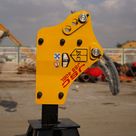 2024 Brand-New Jisung JSC JSB40BL Small-Range Box-Shaped Side-Type Hydraulic Rock Breaker Jackhammer Mini Excavator Backhoe Loader Attachment