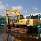 Komatsu PC450-8 Track Excavator 2016 rear-right-view - Al Marwan Heavy Machinery