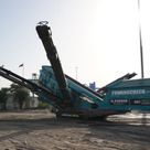 Powerscreen by Terex Chieftain 2100X Screener-Rear Left View