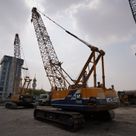 1995 Kobelco 7045 Crawler Crane CRC-0194 - rear left - Al Marwan Machinery