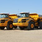 45-Ton Articulated Dump Trucks For Rent | Al Marwan