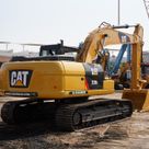 2020 CAT Caterpillar 323D3 Medium 22-Ton Tracked Excavator Crawler Digger-Rear-Left