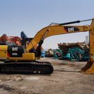 2020 CAT Caterpillar 323D3 Medium 22-Ton Tracked Excavator Crawler Digger-Side-Left