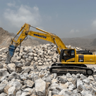 Rent Large 50 Ton Standard Excavators | Al Marwan