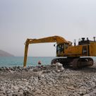 85-Ton Long-Boom Excavators rentals application