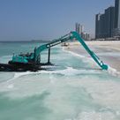 amphibious_long_boom_excavator_working