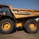 Cat 777E off-highway truck left side view