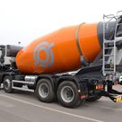 Concrete Mixer Truck 12m³ Drum Rear Left View