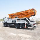 Cifa K42L Concrete Pump Truck Rear Left View