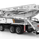 Cifa K43C Concrete Pump Truck Rear Left View