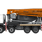 Cifa MK28L truck mixer pump white background image
