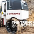 New Dynapac D.ONE Trench Roller | Al Marwan