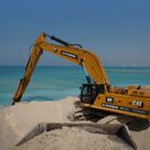 Rent Large 95 Ton Long Reach Track Excavators | Al Marwan