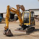 2017 Yuchai YC35-8 Mini Excavator- Front left view- Al Marwan