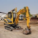 2017 Yuchai YC35-8 Mini Excavator- Front right side view- Al Marwan