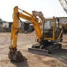 2017 Yuchai YC35-8 Mini Excavator- Front left view- Al Marwan