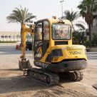 2017 Yuchai YC35-8 Mini Excavator- Rear left view- Al Marwan