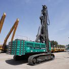 Piling Rig SR35-F with ABI Mobilram TM22-rear-right-view