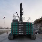 Piling Rig SR35-F with ABI Mobilram TM17-rear-view