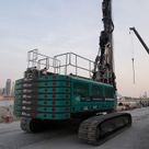 Piling Rig SR35-F with ABI Mobilram TM17-rear-right-view