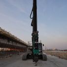 Piling Rig SR35-F with ABI Mobilram TM17-front-view