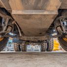 2022 Komatsu HD785-7 Rigid Dump Truck Under Carraige View