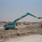 Rent Large 50 Ton Long Boom Excavators | Al Marwan