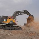 Rent 55 ton Large Excavators, Standard Boom | Al Marwan
