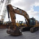 Used Cat 349 Crawler Excavator 2021 Front Left View