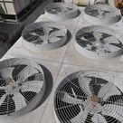 2000 Piller DHH Generator Set Caterpillar Powerhouse-fans roof view-Al Marwan Machinery