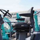 Dynapac Redline DRA90 Double Drum Roller Cabin View