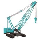 Kobelco CKE1800 crawler crane white background front-right-view