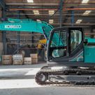 Kobelco SK145XDLC-10E Track Excavator Left Side View
