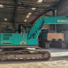 Kobelco SK145XDLC-10E Track Excavator Right Side View