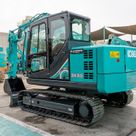 Kobelco SK80-10 Track Excavator Rear Left View