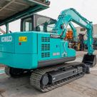 Kobelco SK80-10 Track Excavator Rear Right View