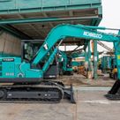 Kobelco SK80-10 Track Excavator Right Side View