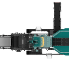 New Powerscreen Trakpactor 230SR Crusher, top view image