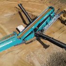 Powerscreen Chieftain 1700X 2 Deck Screener Rear Left View application project