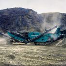 Powerscreen Trakpactor 550SR Crusher, crushing task 