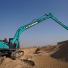Rent 40-ton Excavators,Long Boom 17-meters by Al-Marwan