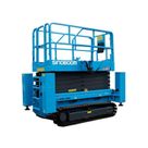 Sinoboom 1215ET Electric Crawler Scissor Lift Front left view