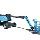 sinoboom ab18ej electric articulated boom lift side image