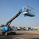 Sinoboom TB20J Telescopic Boom Lift Front Right Side View
